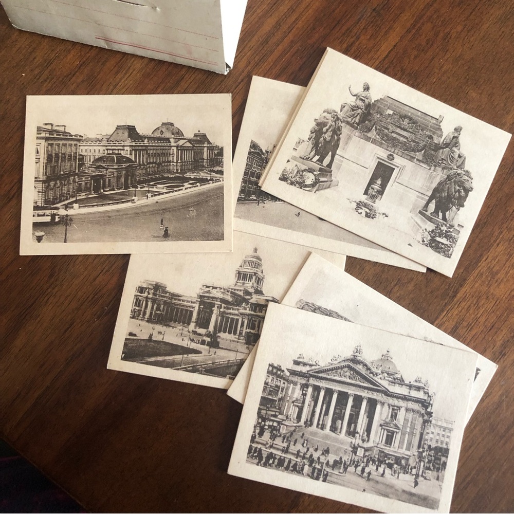 Vintage Paper Snapshots of Brussels (10)